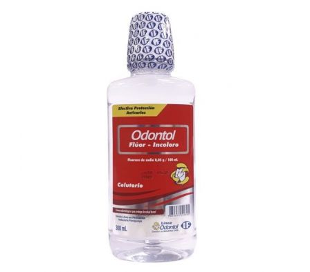 ENJUAGUE BUCAL ODONTOL INCOLORO 300ML