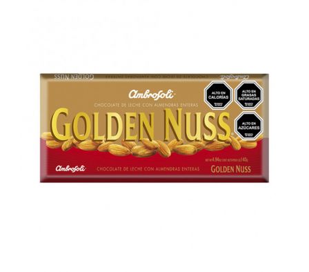 TABLETA CHOC. AMBROSOLI ORLY GOLDEN NUSS X 140 GR