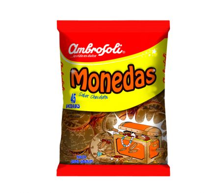 MONEDA CHOCOLATE AMBROSOLI  X 180 GR
