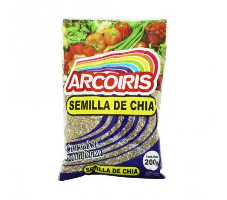 SEMILLA DE CHIA ARCO IRIS 200  GR