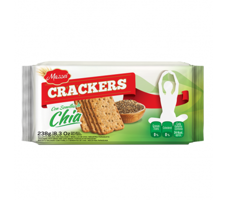 GALLETITA CRACKERS CRACKERS CHIA 200GR.