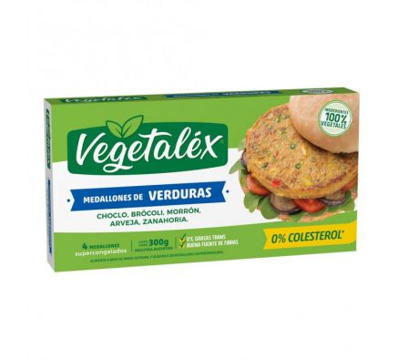 MEDALLONES VERDURAS VEGETALEX 300  GR