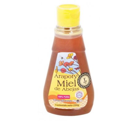 MIEL DE ABEJA ARAPOTY PET 250  GR 