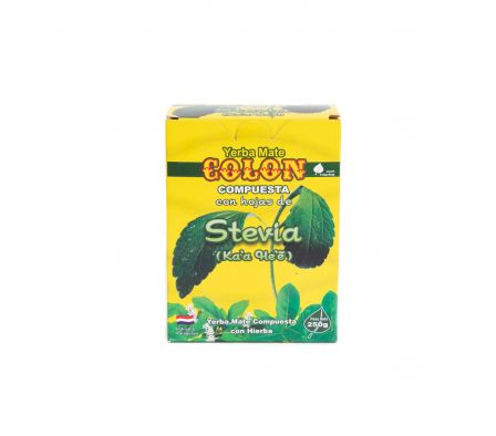YERBA COLON COMPUESTA  STEVIA 250  GR 