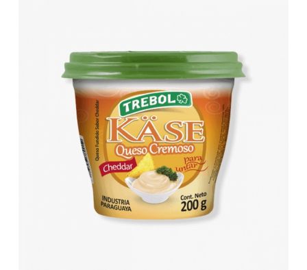 QUESO TREBOL KASE CHEDDAR 200  GR