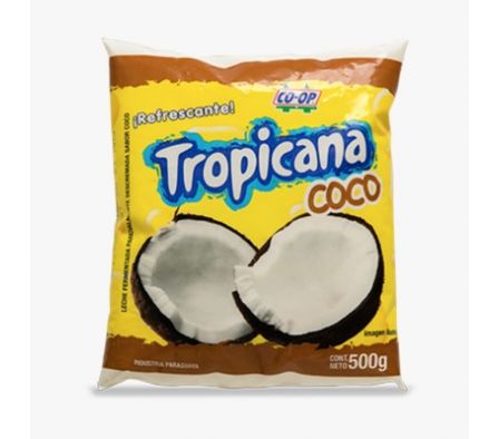 BEBIDA TROPICANA COCO  SACHET 500  GR