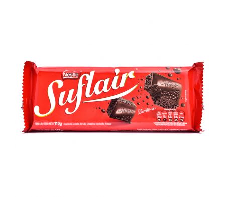 CHOCOLATE SUFLAIR CON LECHE 80  GR