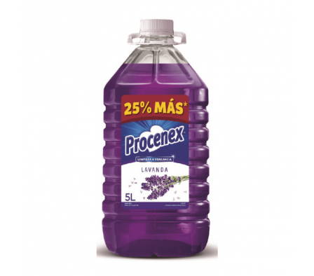 LIMPIADOR PROCENEX  LIQUIDO LAVANDA 5 LT