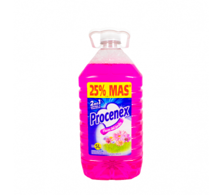 LIMPIADOR PROCENEX PERFUME FLORES JARDIN 5 LT 