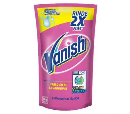 QUITA MANCHA VANISH  DOY PACK RINDE 2XMAS 400 ML