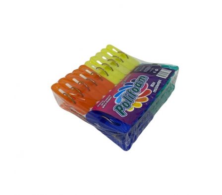 PINZA PARA ROPA POLIFOAM PLAST X20 UNIDADES