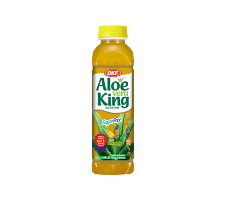 ALOE OKF SUGARFREE PIÑA 500 ML