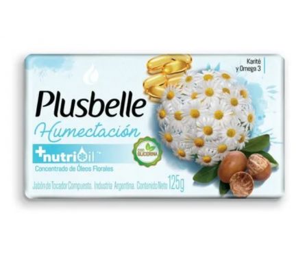 JABON PLUSBELLE HUMECTACION 125GR