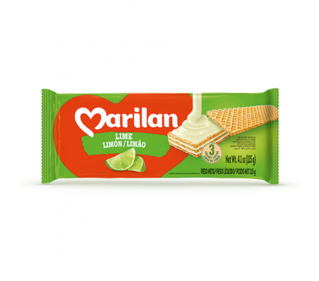 WAFFER MARILAN LIMON 115 GR 