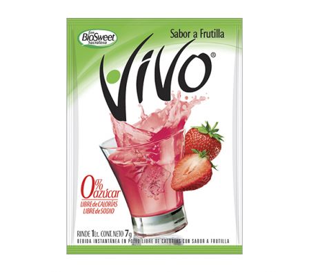 JUGO VIVO FRUTILLA 8 GR 