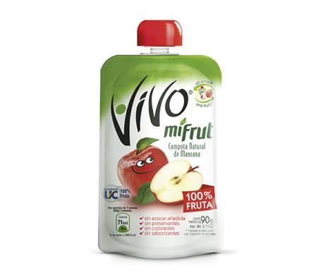 JUGO VIVO MIFRUT MANZANA 90  GR