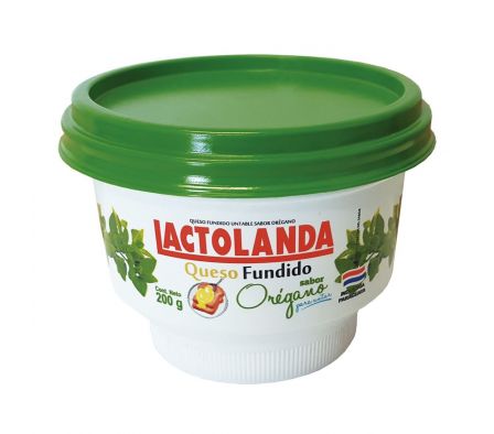 QUESO FUNDIDO LACTOLANDA OREGANO 200  GR