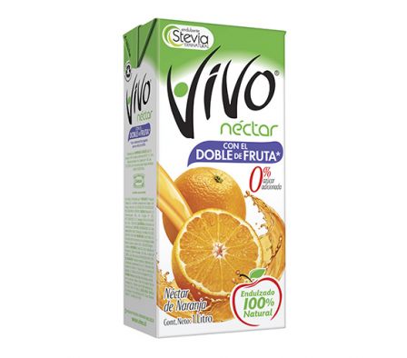 JUGO VIVO NECTAR NARANJA 1 LT