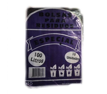 BOLSA PARA RESIDUOS ESPECIAL 10 x100 LT
