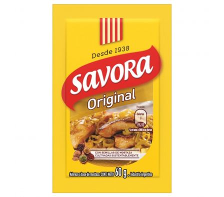 SAVORA MOSTAZA ORIGINAL SPECIAL 60GR