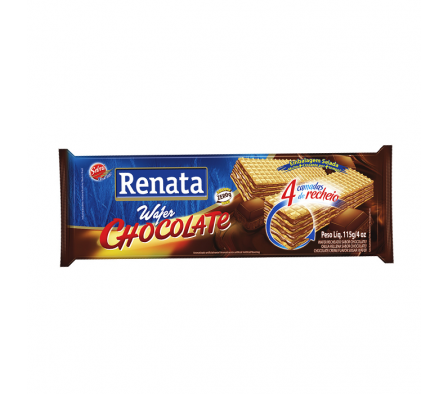 RENATA GALL WAFER SABOR CHOCOLATE 115G