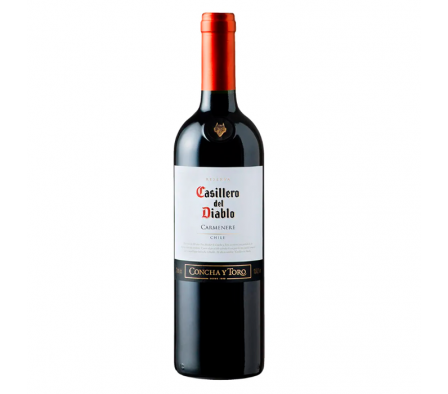 VINO CASILLERO DEL DIABLO CARMENERE 750 ML