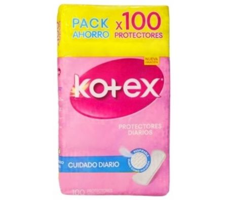 PROTECTORES DIARIOS KOTEX CONTRA OLORES X100 UND.