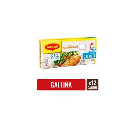 CALDO MAGGI GALLINA  114 GR