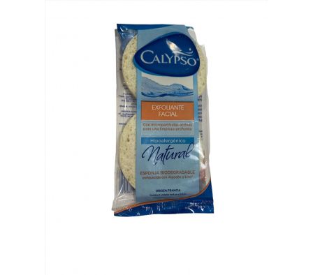 ESPONJA CALYPSO FACIAL EXFOLIANTE X 2 R 80501 