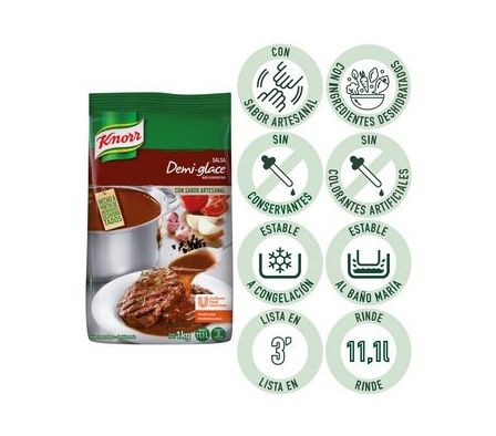 SALSA KNORR DEMIGLACE BOLSA 1 KG