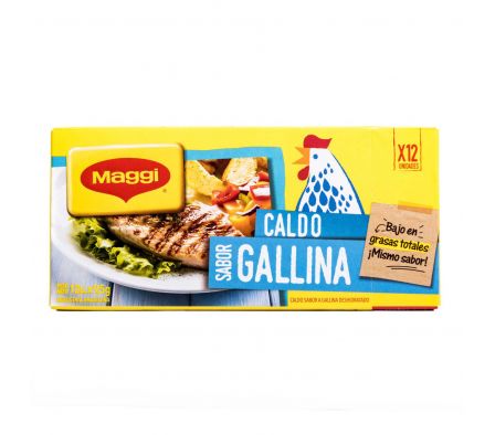 CALDO MAGGI GALLINA 10 x 57  GR
