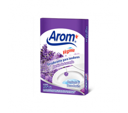 PASTILLA PARA INODORO AROM  LAVANDA 40  GR