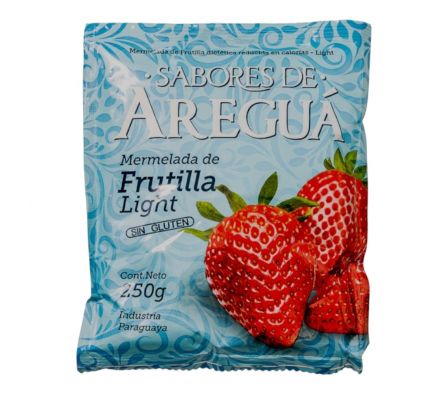 MERMELADA AREGUA FRUTI LIGHT 250  GR 