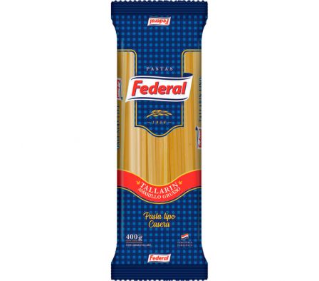 FIDEOS FEDERAL TALLARIN AMARILLO 400GR