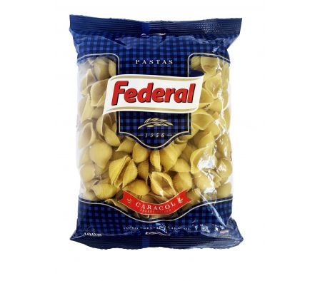 FIDEOS FEDERAL CARACOL GRANDE 400GR