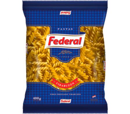 FIDEOS FEDERAL TIRABUZON 400GR