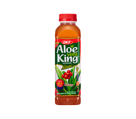 BEBIDA OKF ALOE VERA ARANDANO ROJO 500 ML