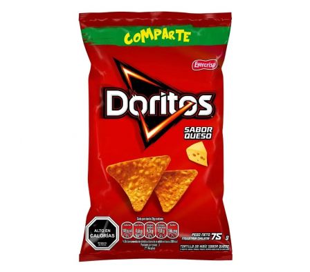 SNACK DORITOS QUESO 72GR