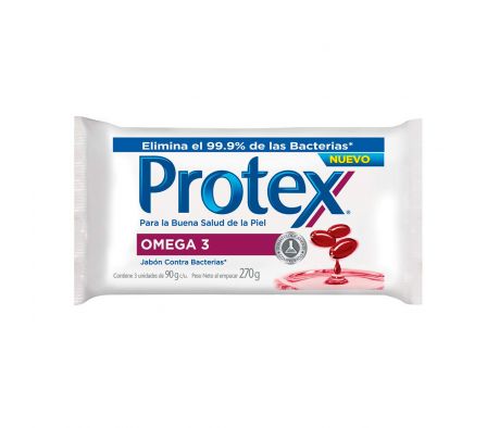 JABON PROTEX OMEGA3 - 3x90GR