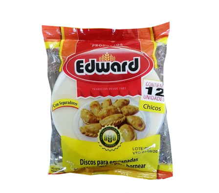 DISCO EDWARD HORNO CHICO X 12 UNIDADES