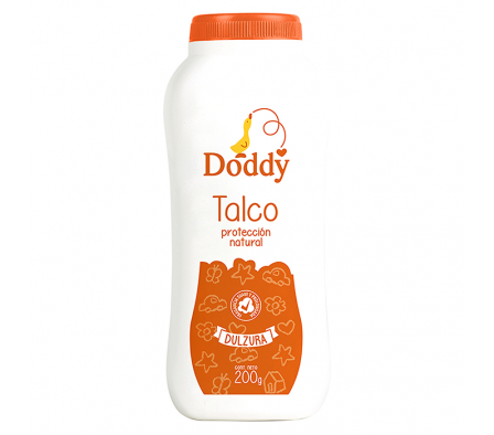 TALCO DODDY PARA BEBE DULZURA 120  GR 