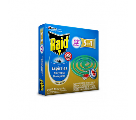 ESPIRAL RAID VERDE 12 x150GR