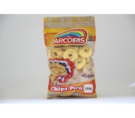CHIPA PIRU ARCO IRIS 110GR