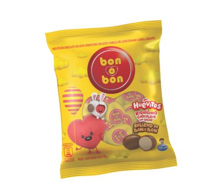 HUEVITO BOB LECHE CER ARCOR 8 GR