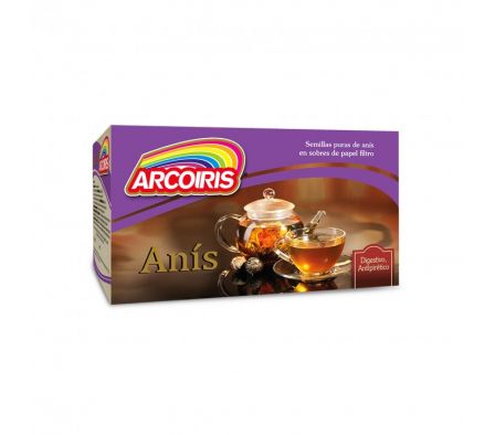 TE DE ANIS ARCO IRIS 20 X 2  GR 