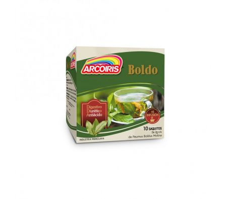 TE DE BOLDO ARCO IRIS 10 X 2  GR 