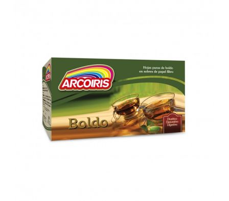 TE DE BOLDO ARCO IRIS 20 X 2  GR 