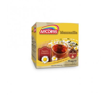 TE ARCO IRIS MANZANILLA 10 X 2  GR 