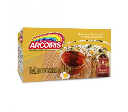 TE ARCO IRIS MANZANILLA 20 X 2  GR 