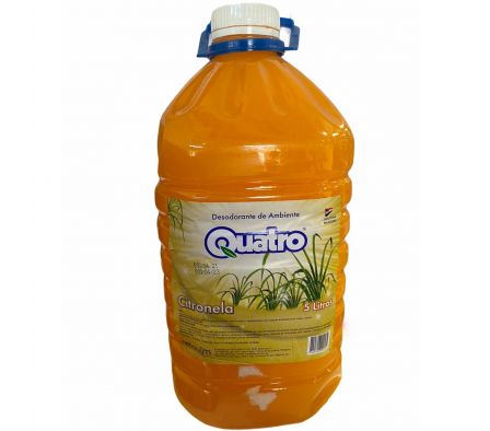 DESODORANTE QUATRO CITRONELA X 5 LT 